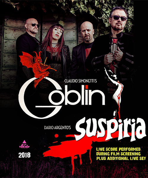 Claudio Simonetti’s Goblin playing ‘Suspiria’ on tour