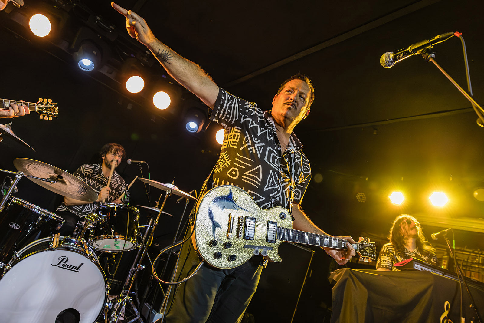 Swami John Reis brought The Bed of Nails to Mercury Lounge w/ Native Sun (pics, setlist)