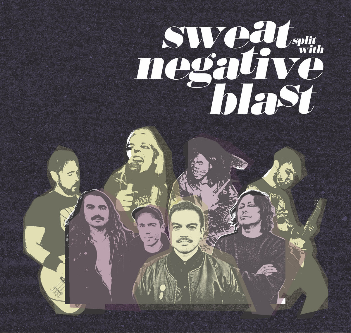 Sweat (ex-Graf Orlock) & Negative Blast releasing a split EP (stream 2 tracks)