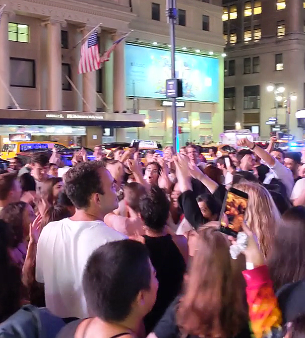 Tame Impala sing-along and dance party breaks out after MSG show (video)