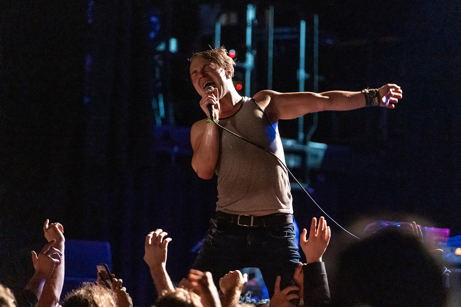 The Blood Brothers and Saetia at Irving Plaza was pure chaos (pics)