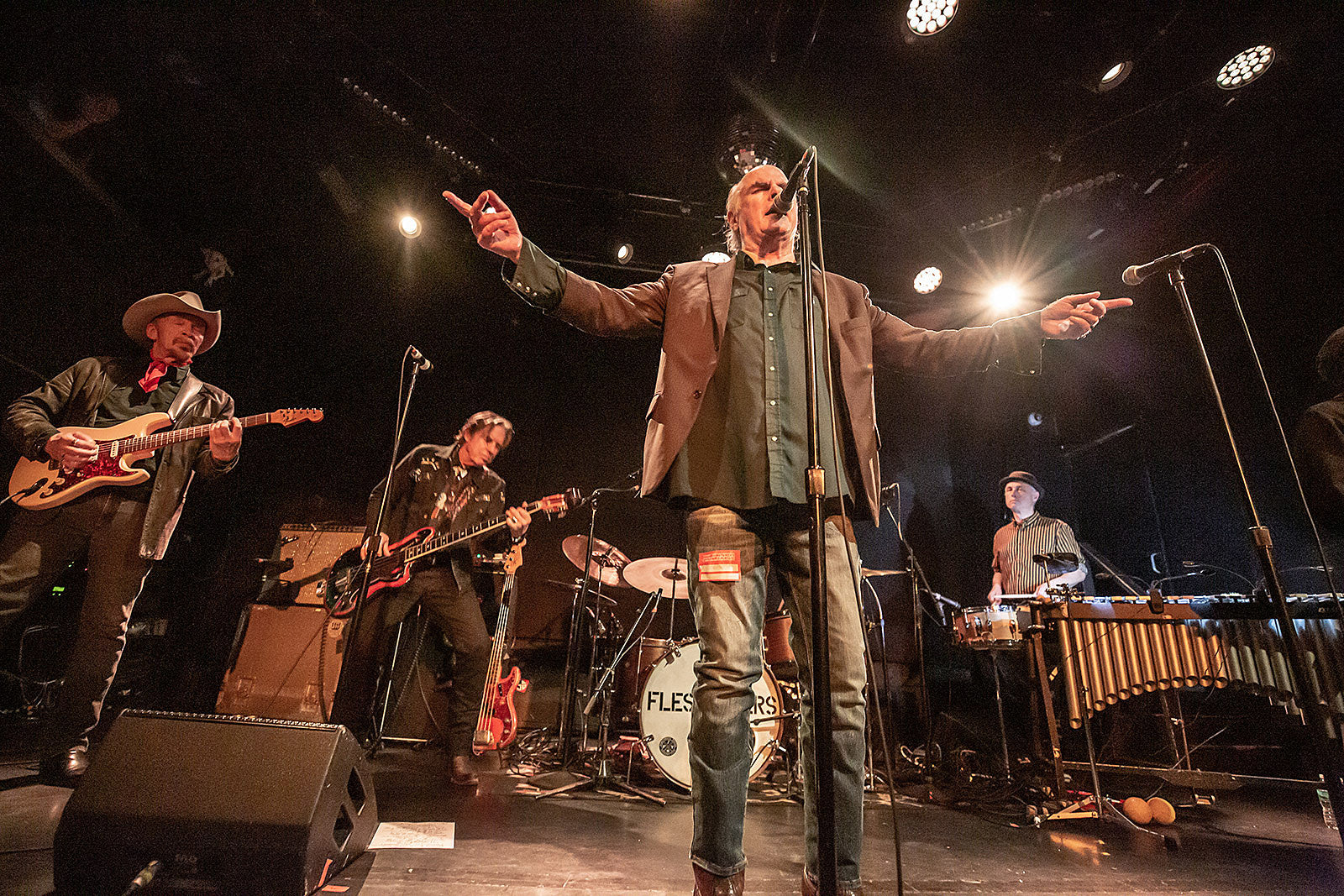 The Flesh Eaters wrapped up their tour at Bowery Ballroom w/ Porcupine (pics, setlist)