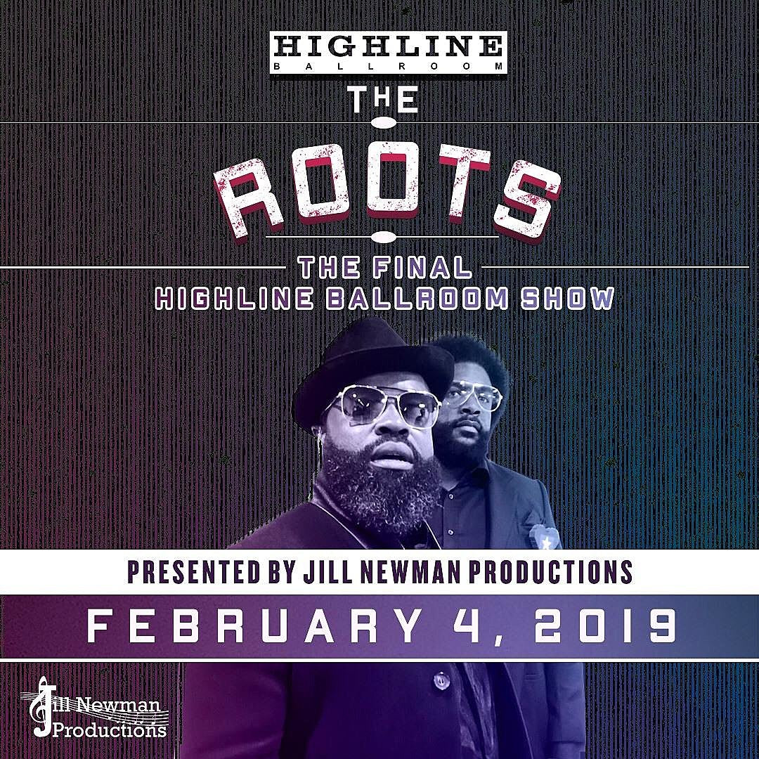 The Roots to play “The Final Highline Ballroom Show”