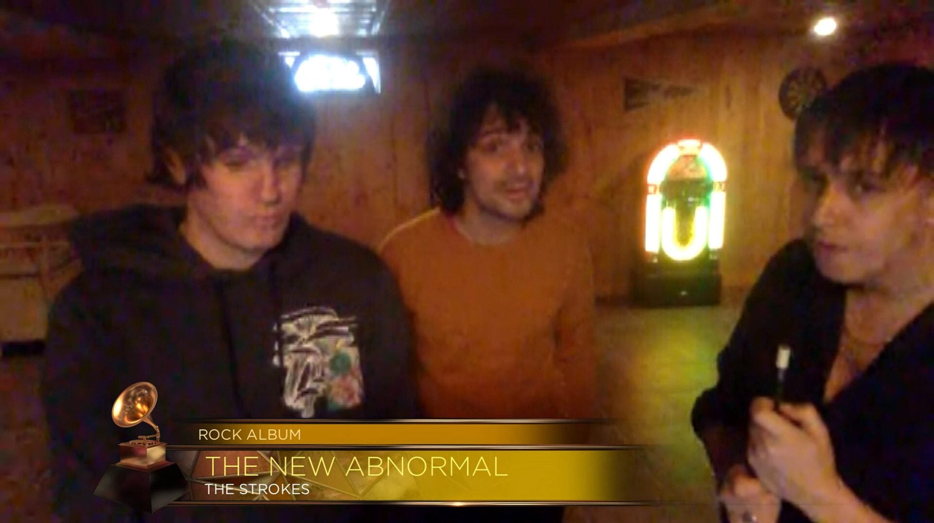 The Strokes win Grammy for Best Rock Album