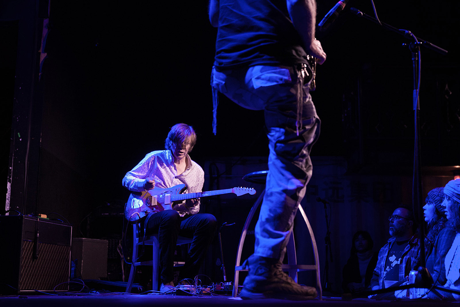 Thurston Moore & John Zorn played a collaborative show celebrating Rough Trade’s 40th Anniversary (pics)
