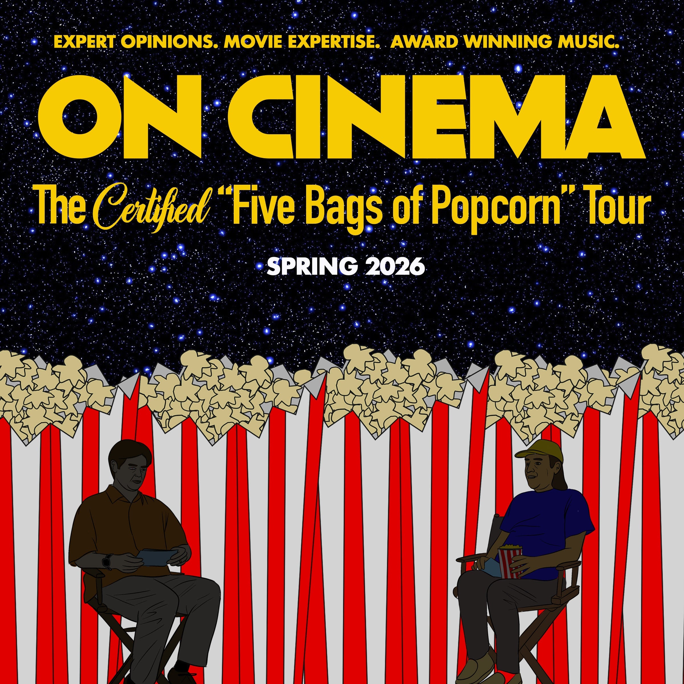 Tim Heidecker & Gregg Turkington announce ‘On Cinema’ 2026 tour