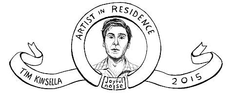 Tim Kinsella releasing new music, a book, and artwork for Joyful Noise’s “Artist In Residence” series