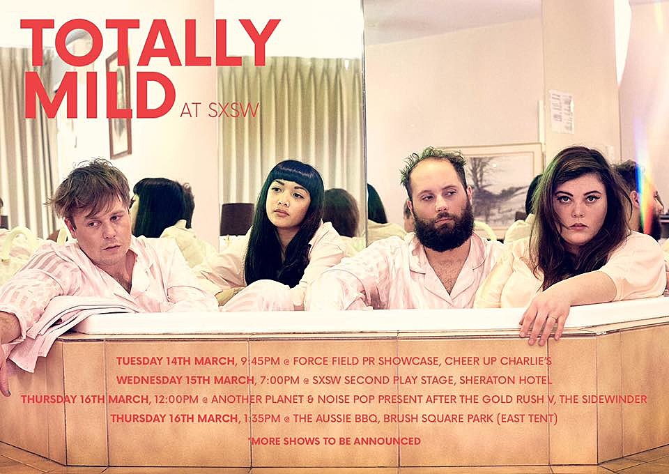 Australian band Totally Mild playing NYC before SXSW