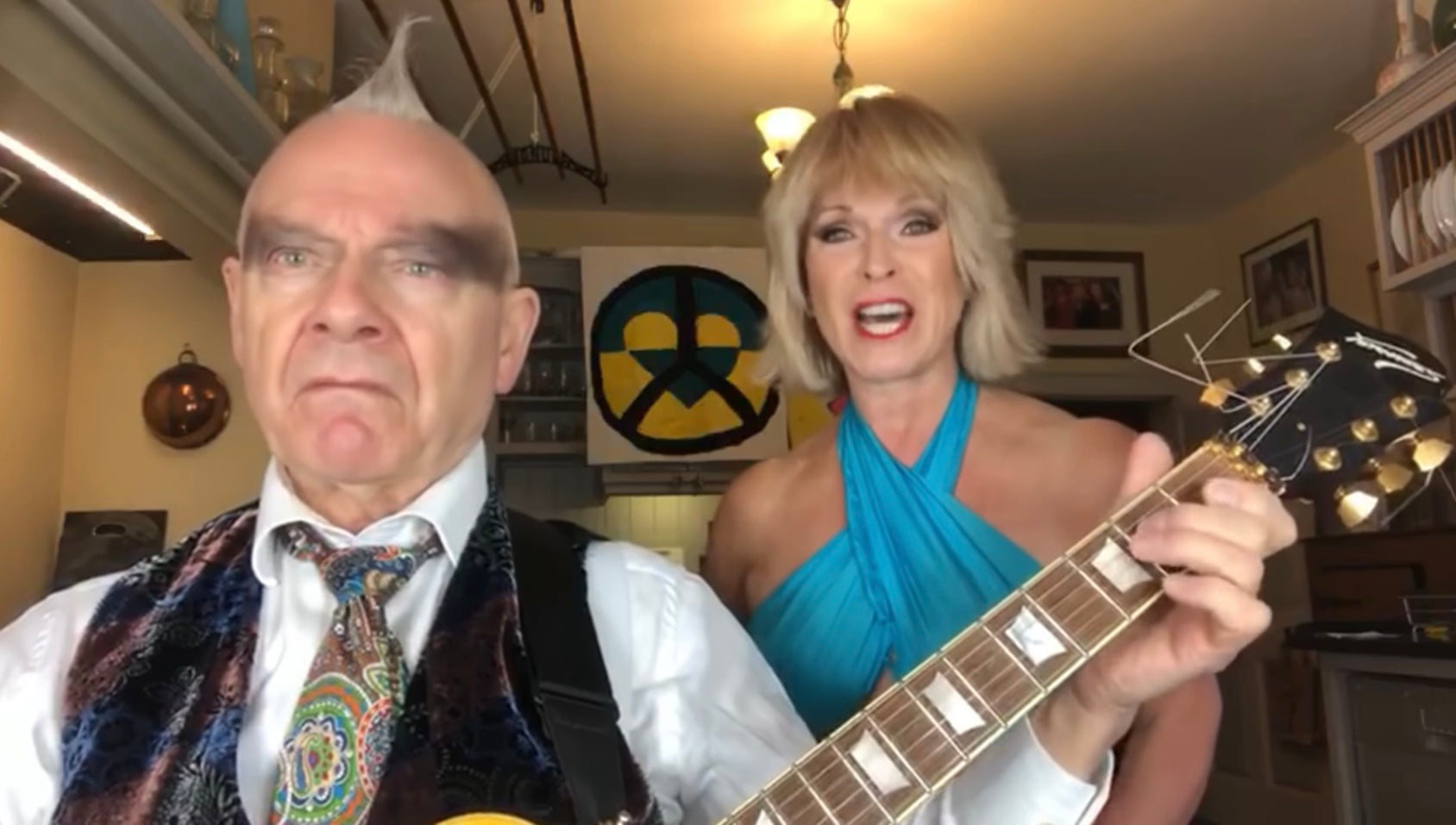 Watch Toyah & Robert Fripp revisit Living Colour’s “Cult of Personality”