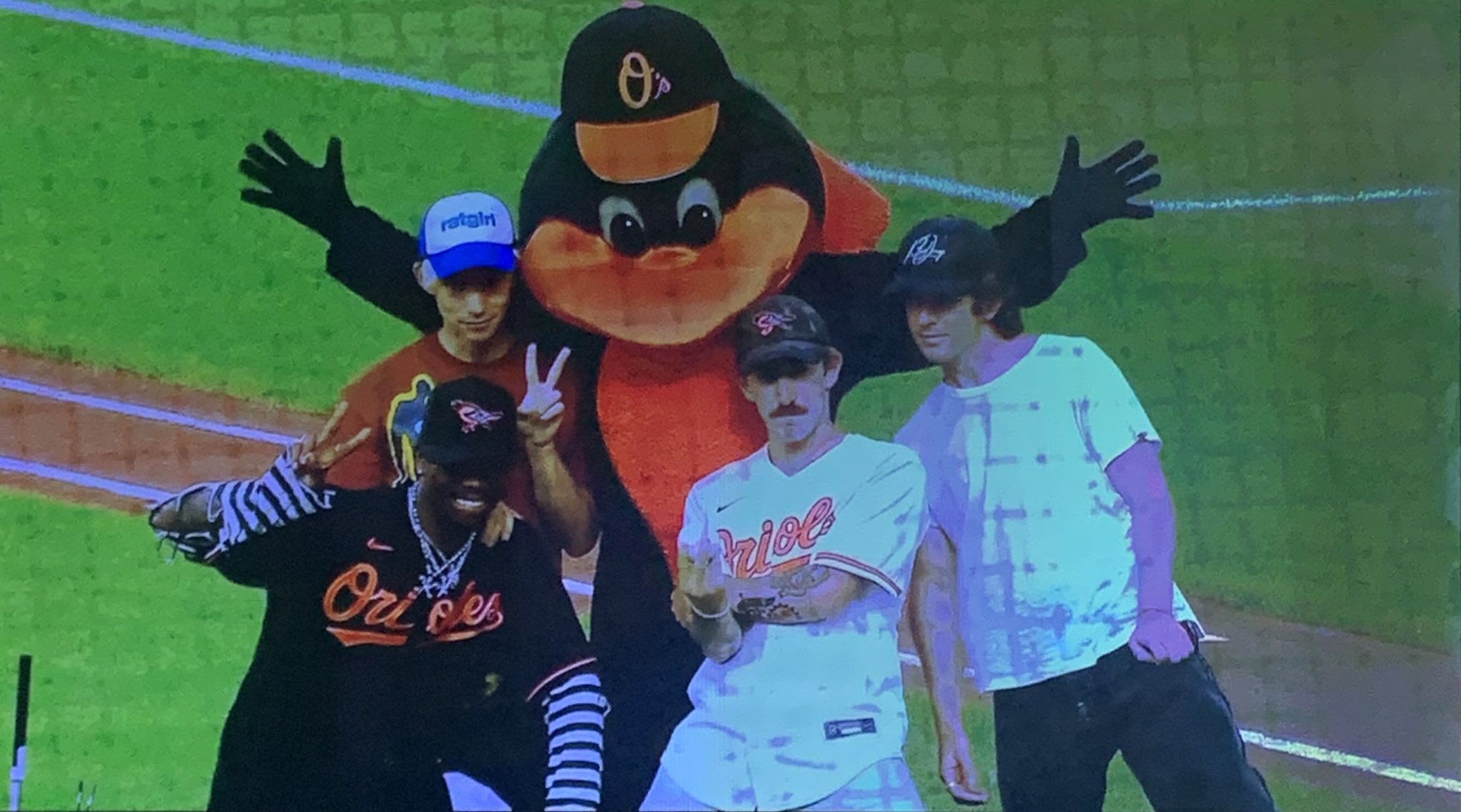 Watch Turnstile throw pitch at Orioles game, Steph Curry join Paramore in SF