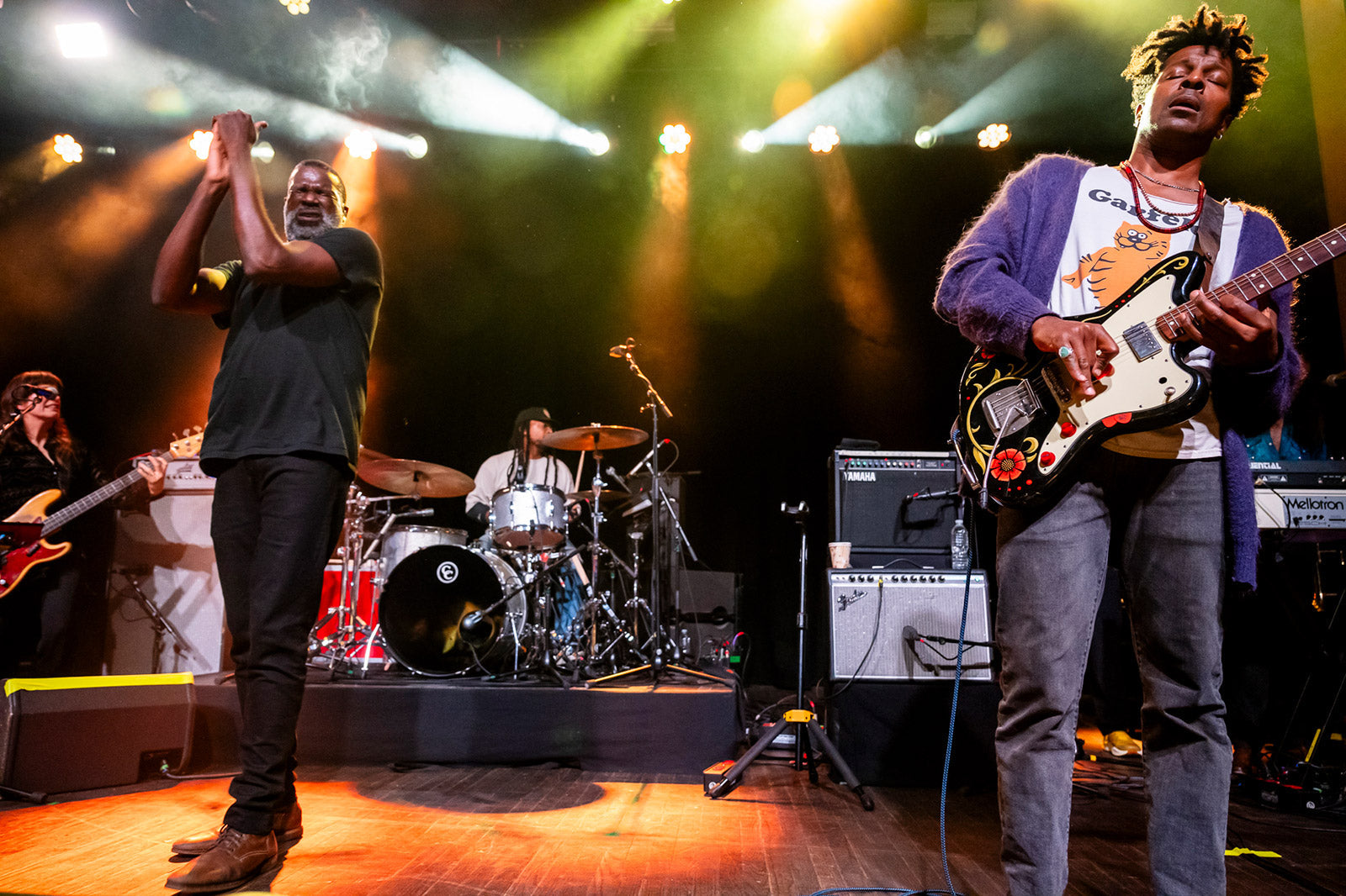 TV On The Radio wrapped up their Webster Hall run with Bartees Strange & Stuart Bogie (pics, setlist)