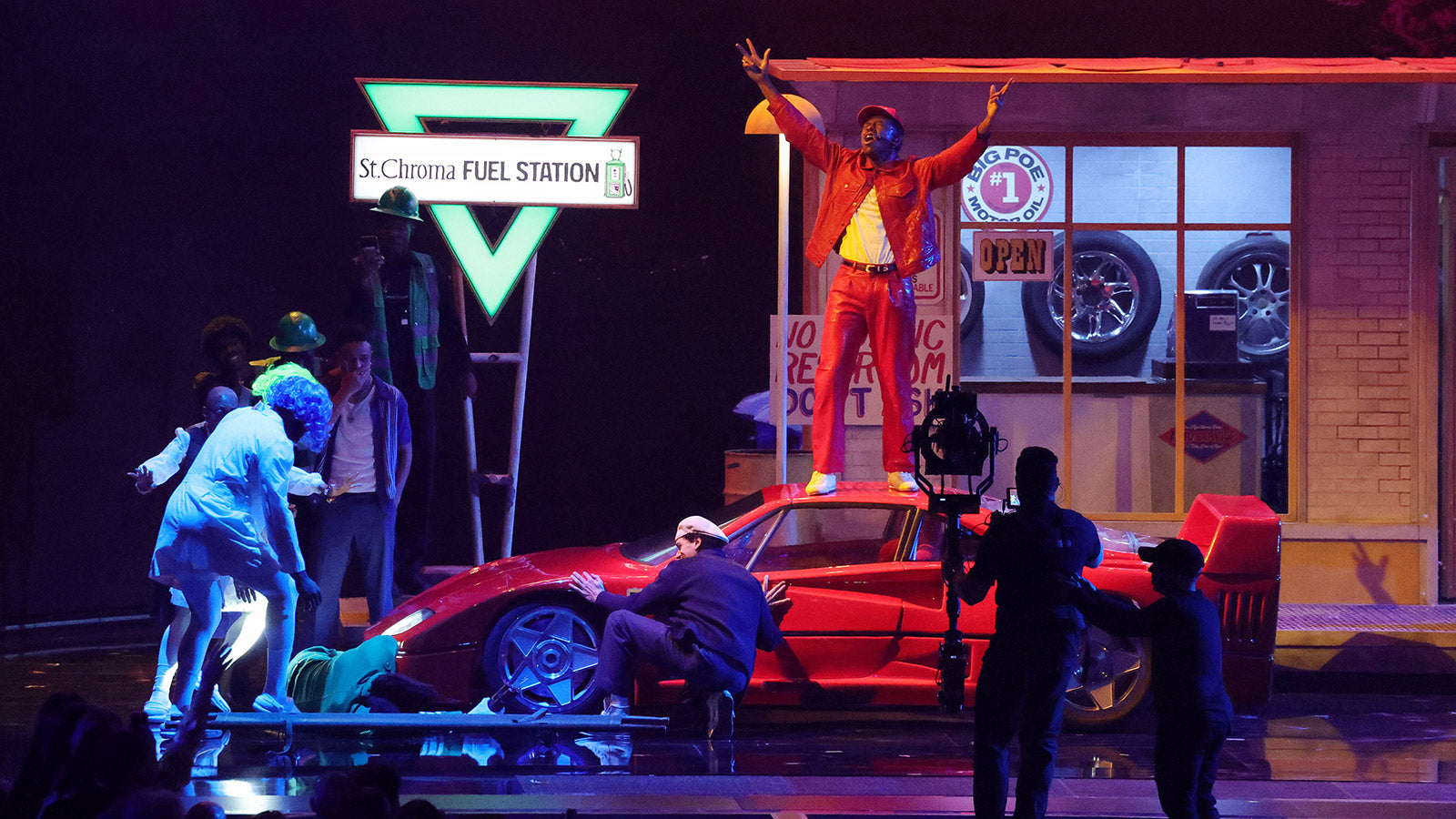 Watch Tyler the Creator’s cinematic Grammys medley