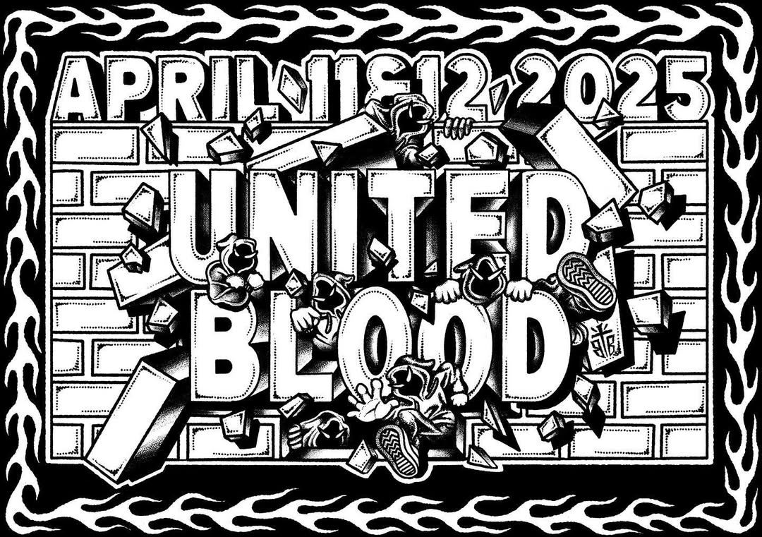 United Blood returns in 2025 with Cold World, TUI, E-Town, No Warning, Terror, Mongoloids, RZL DZL, War Hungry & more
