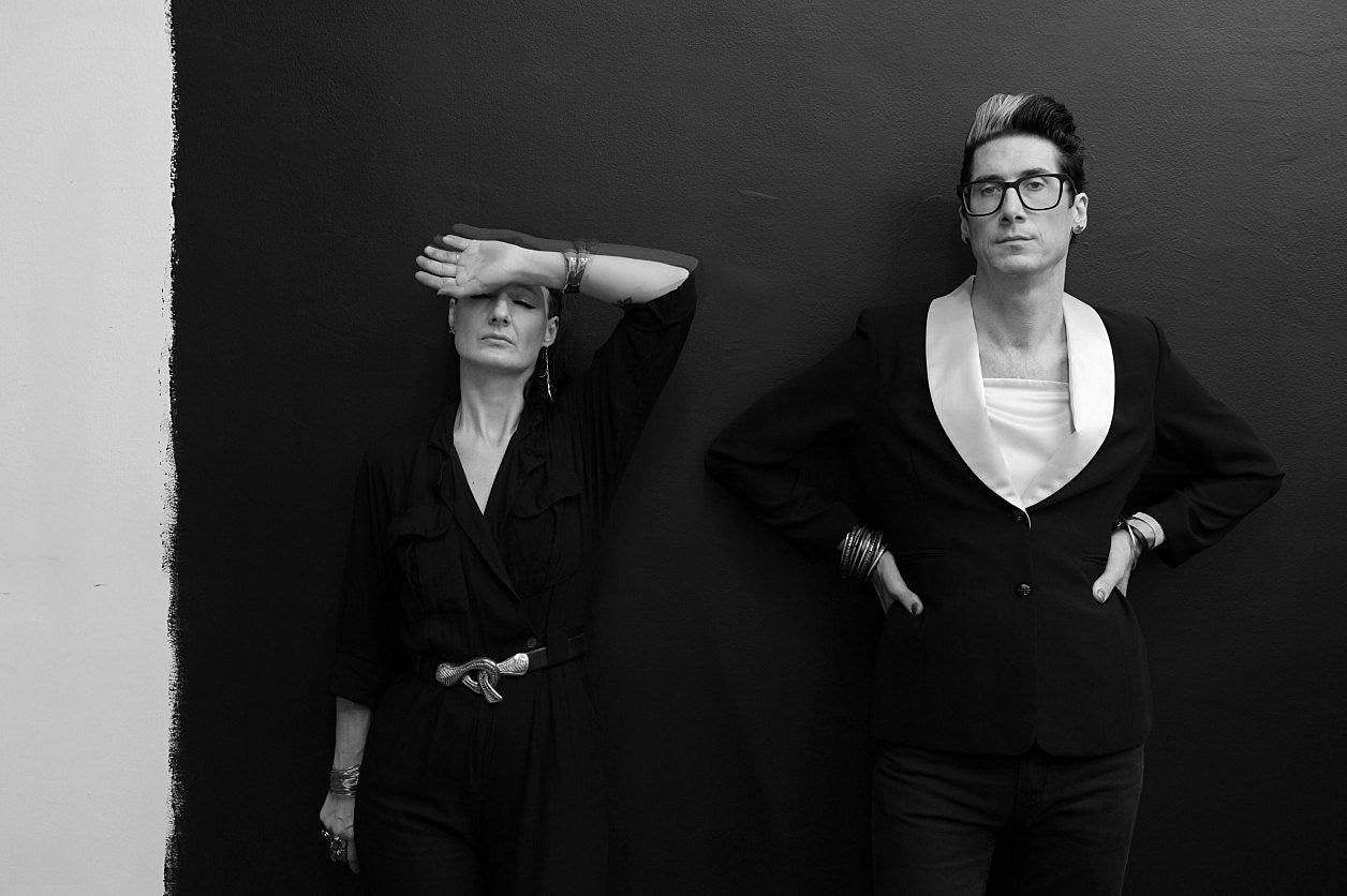ADULT. share new video ft. Nitzer Ebb’s Douglas J McCarthy; tour starts tonight