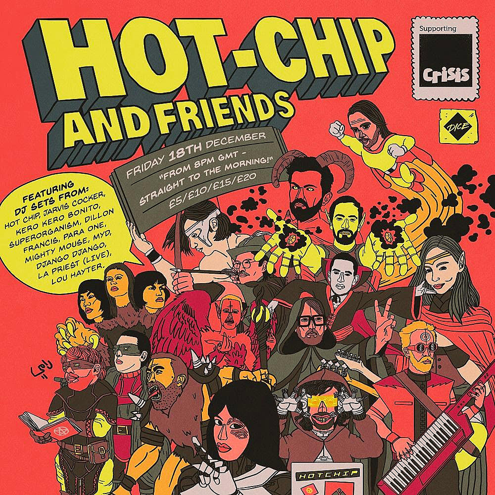 Hot Chip announce livestream ft. Jarvis Cocker, Kero Kero Bonito, Django Django, more
