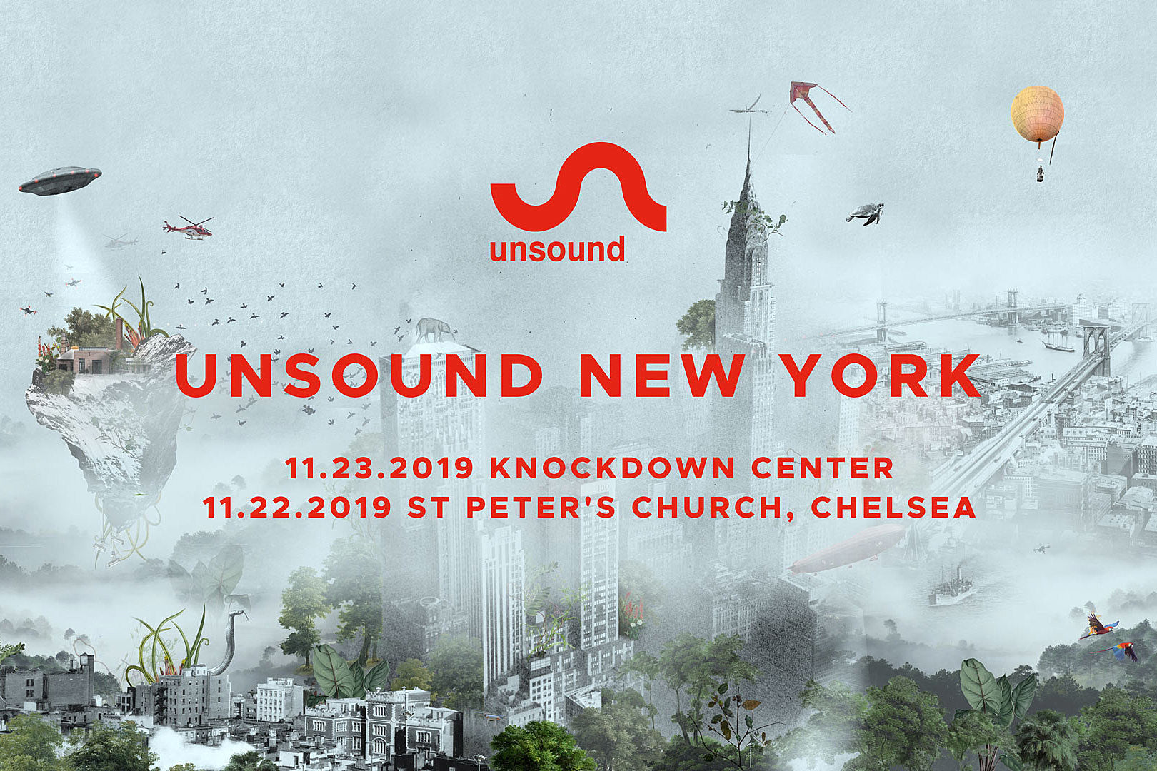 Unsound New York 2019 lineup (Tim Hecker, Liz Harris’ Nivhek, The Bug, more)