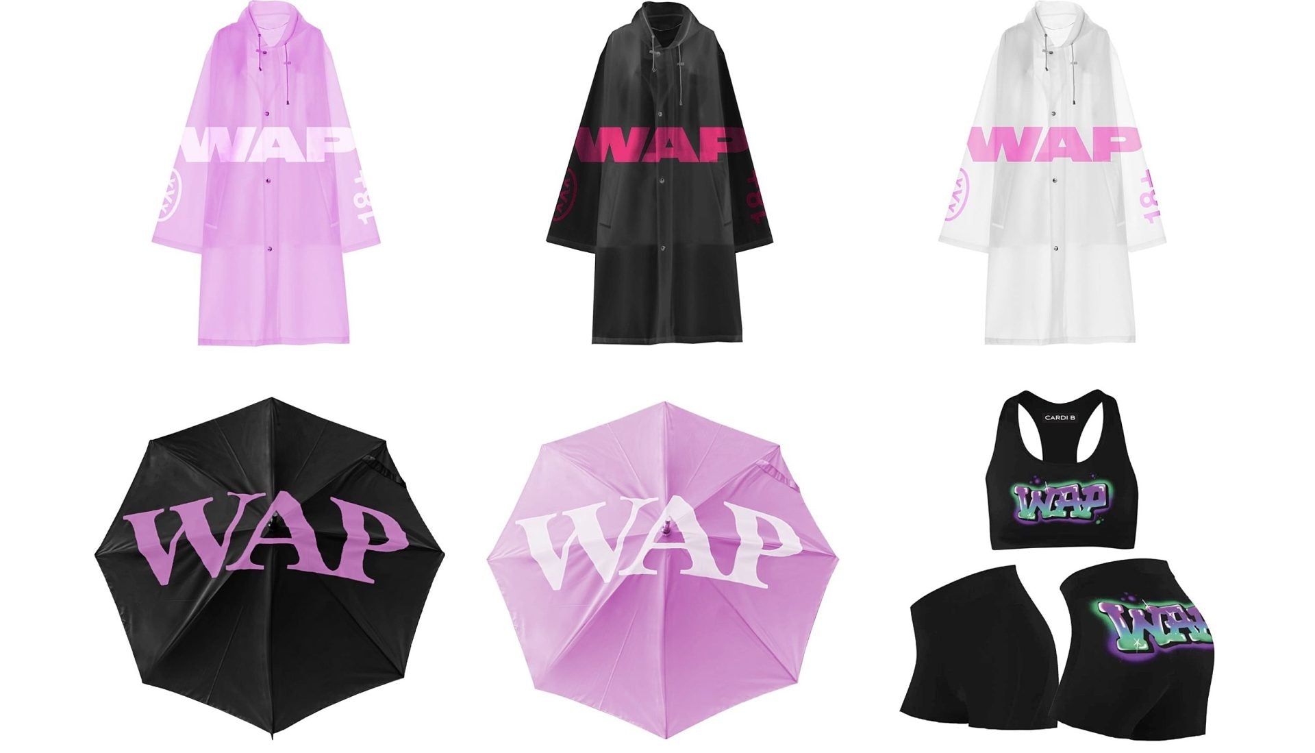 Cardi B launches waterproof “WAP” merchandise