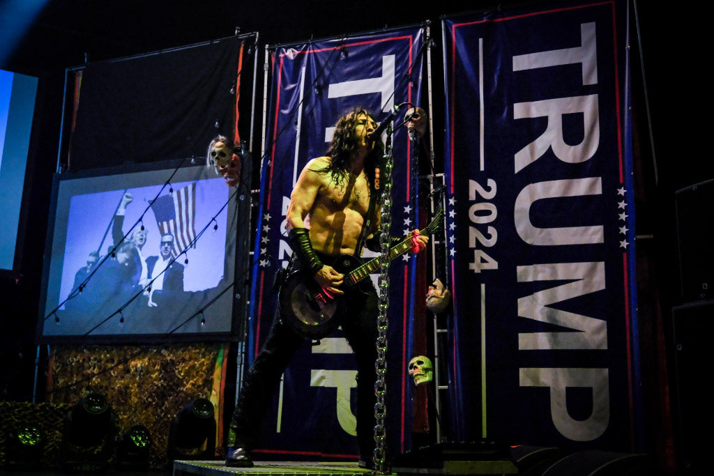 W.A.S.P. turn NYC show into an on-stage Trump rally