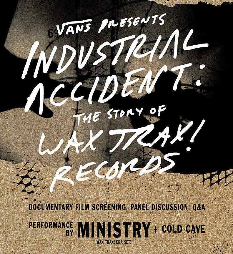 Wax Trax! tour w/ Ministry & Cold Cave announces venues & free ticket details