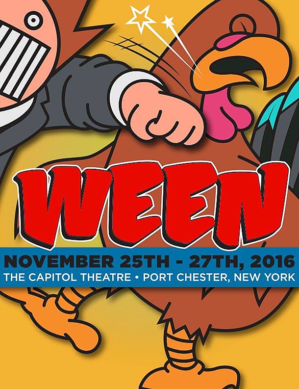 Ween expand tour, playing three nights at Capitol Theatre
