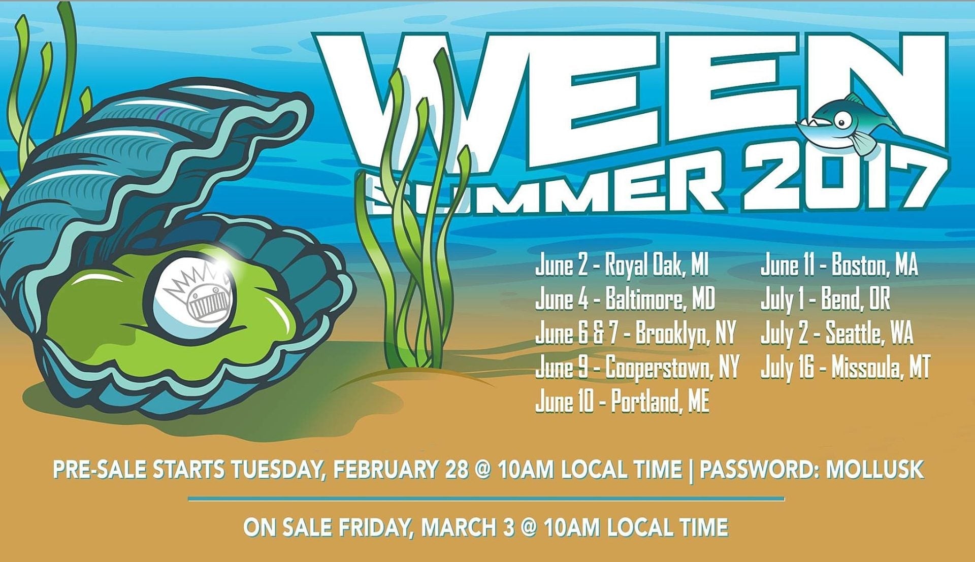 Ween announce summer tour dates, including two shows at Brooklyn Steel