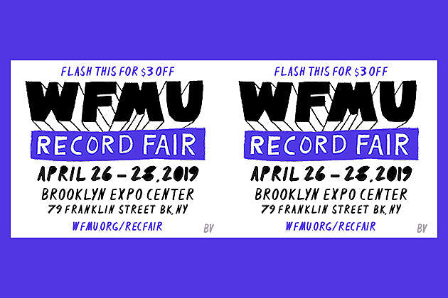 2019 WFMU Record Fair: Oblivians, Gories, Derv Gordon ++ $3 off admission