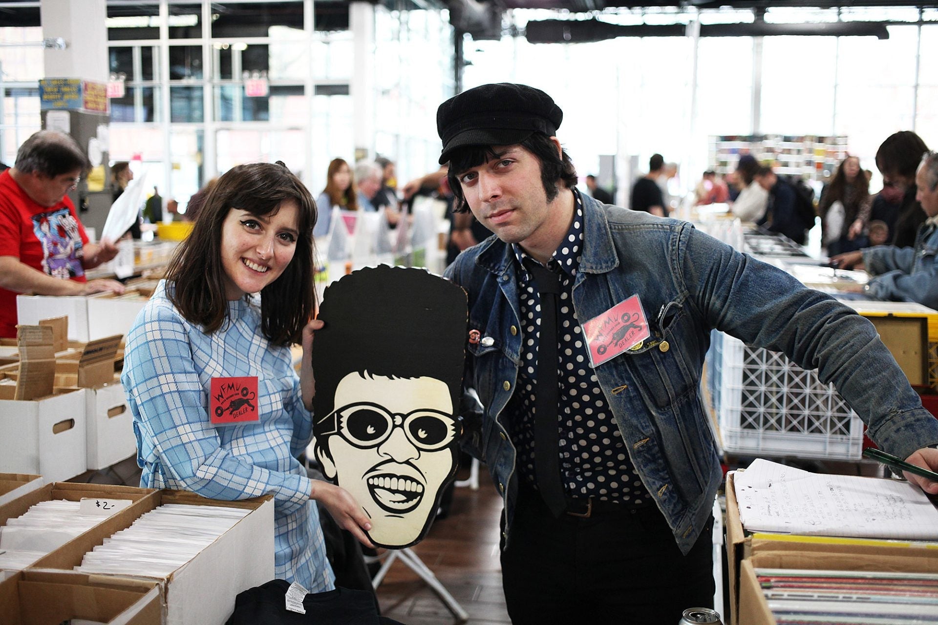 pics from 2018 WFMU Record Fair
