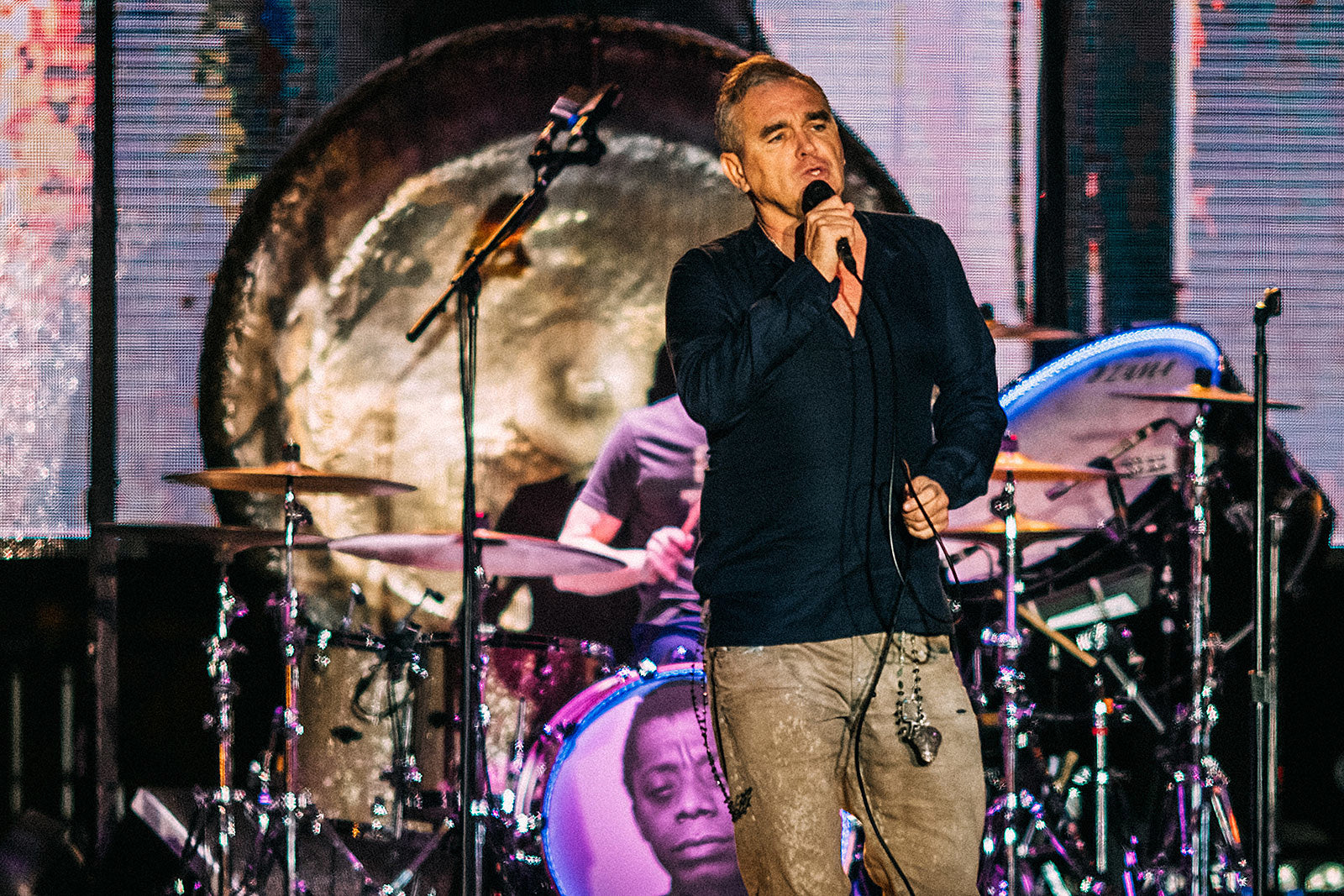Morrissey loses voice at Tucson show, walks off after six songs; Car Seat Headrest cover The Smiths (listen)
