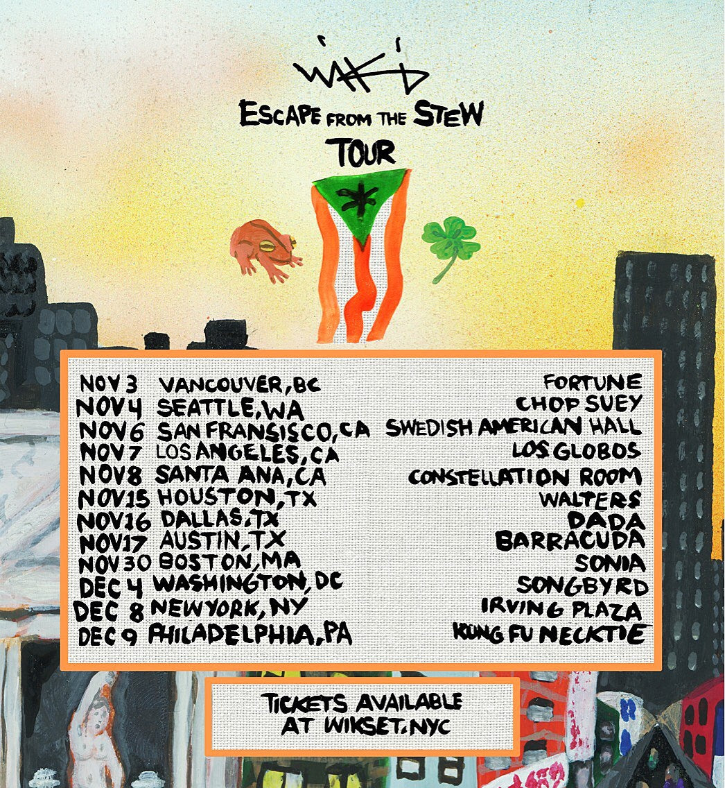 Wiki announces fall tour
