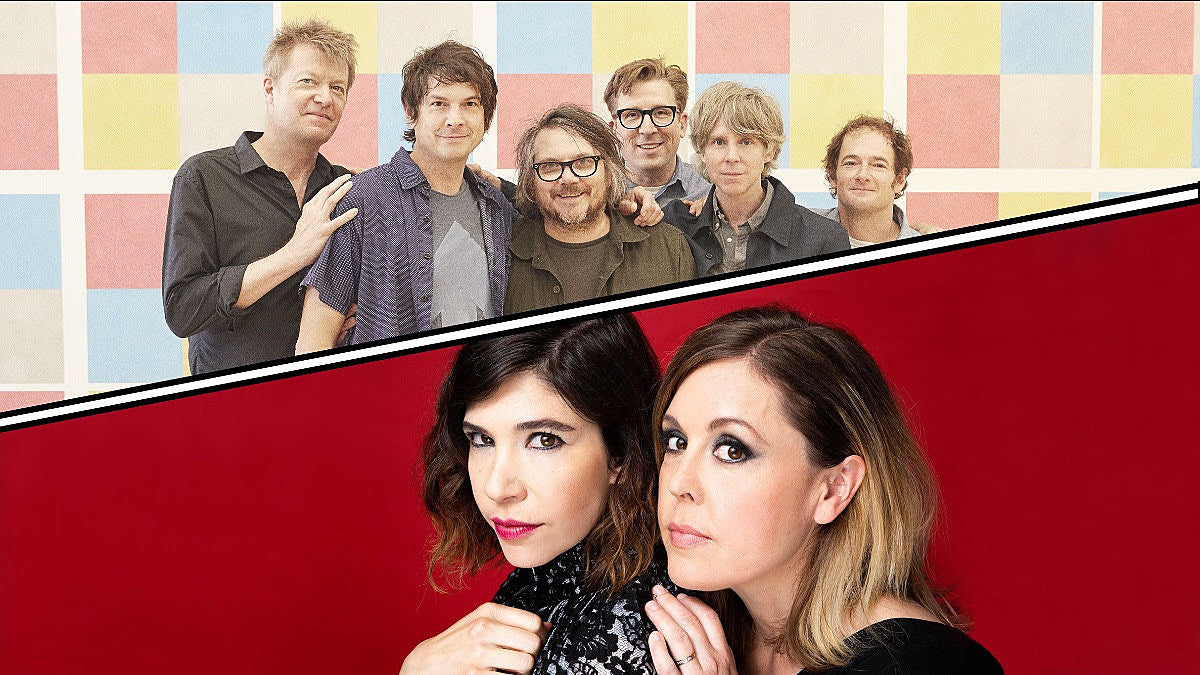 Wilco & Sleater-Kinney announce co-headlining summer tour