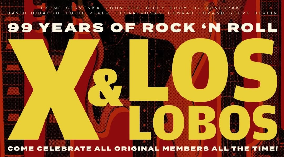 X and Los Lobos announce ’99 Years of Rock n’ Roll’ Tour