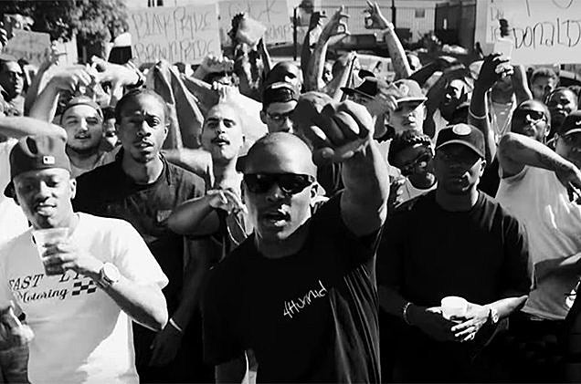Some national treasure hacked radio stations and played YG’s “Fuck Donald Trump”