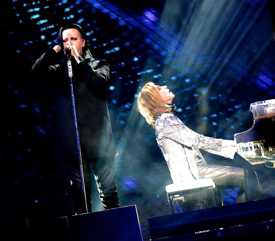 Marilyn Manson joined X Japan at Coachella for “Sweet Dreams” (watch)