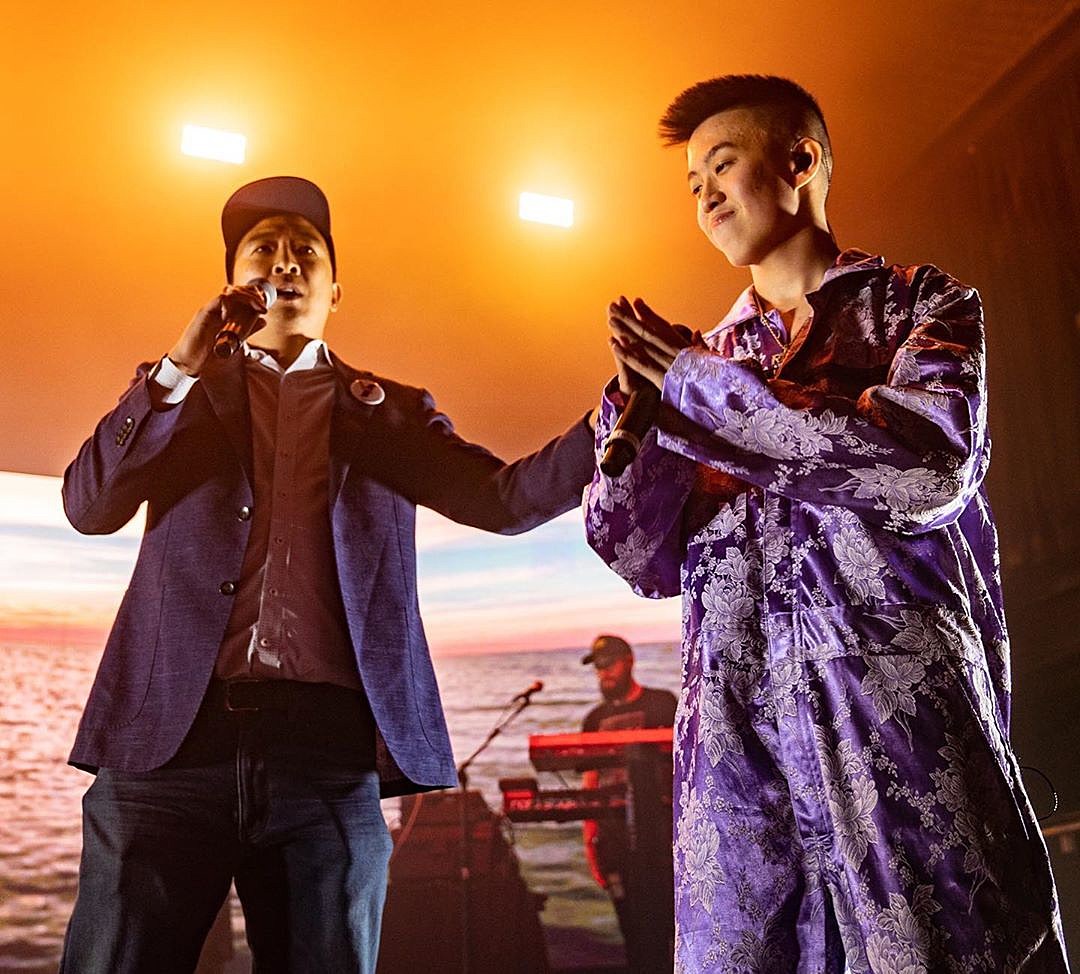Democratic candidate Andrew Yang appeared at Rich Brian’s NYC show (watch)
