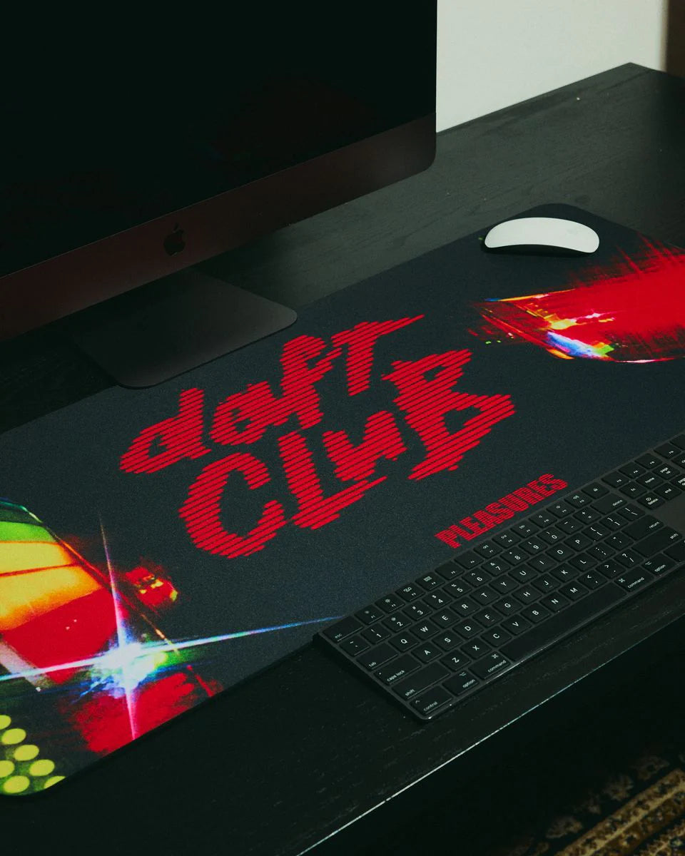 DAFT PUNK x PLEASURES DAFT CLUB GAMING PAD (Black)