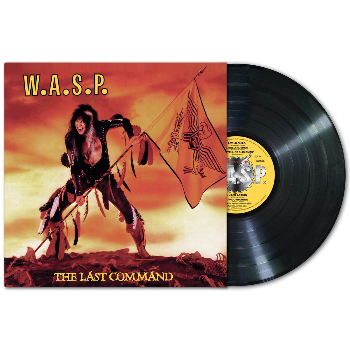 W.A.S.P. 'THE LAST COMMAND' LP (HALF-SPEED VINYL)