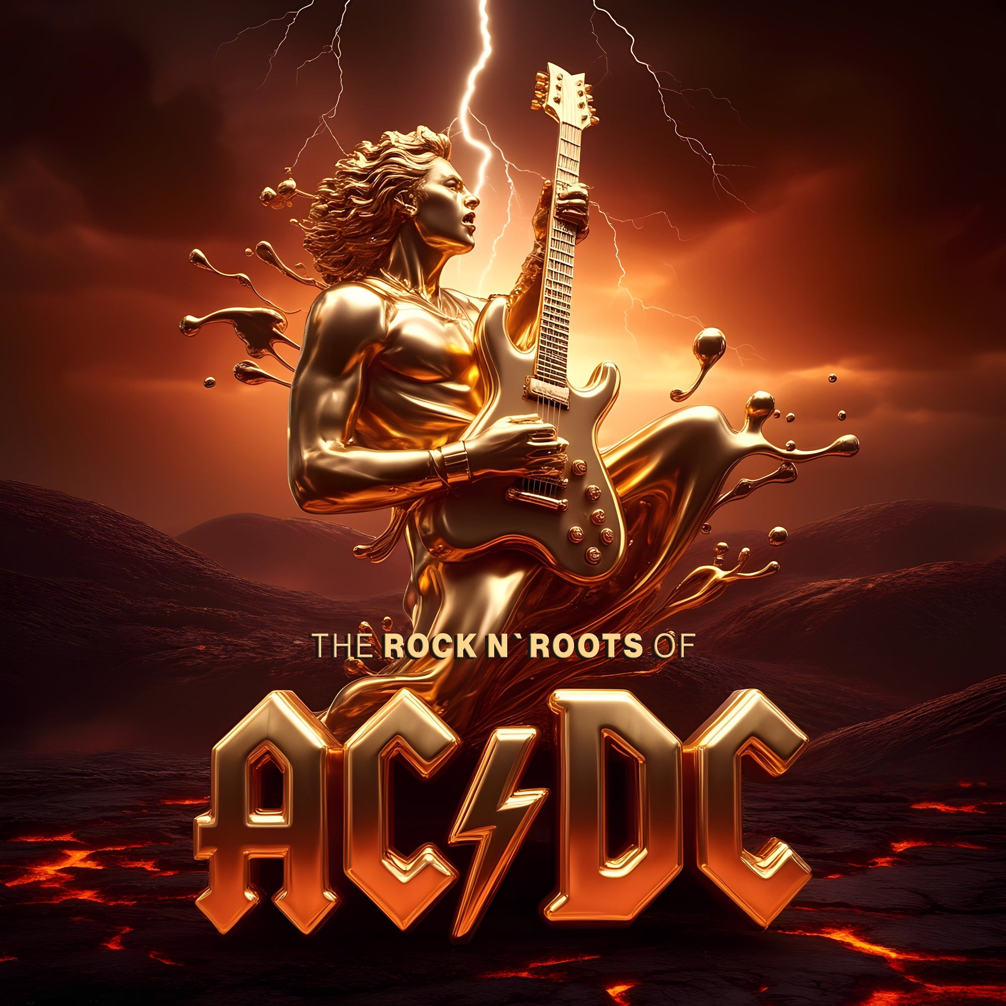 AC/DC 'THE ROCK N' ROOTS OF AC/DC' LP (Limited Edition)