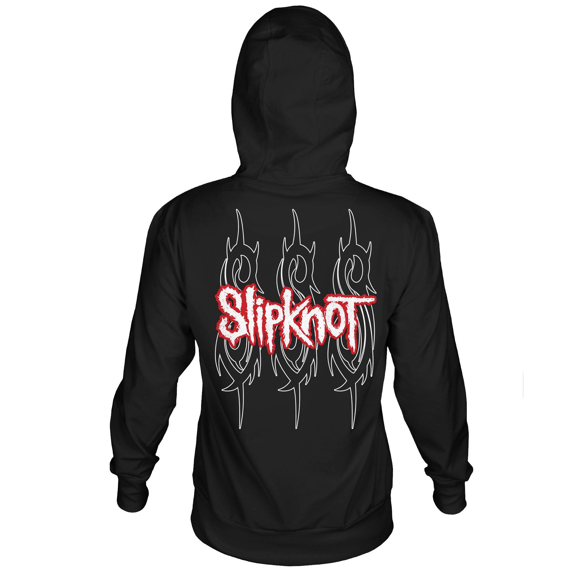SLIPKNOT BAND PHOTO BLACK FRT/BCK HOODIE