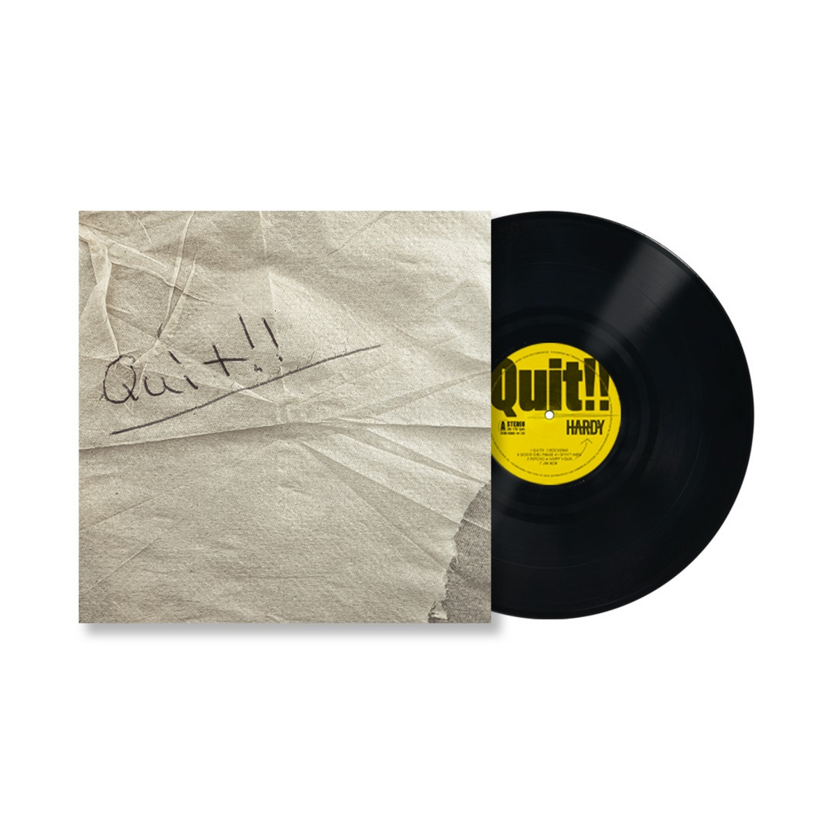 HARDY 'QUIT!!' LP