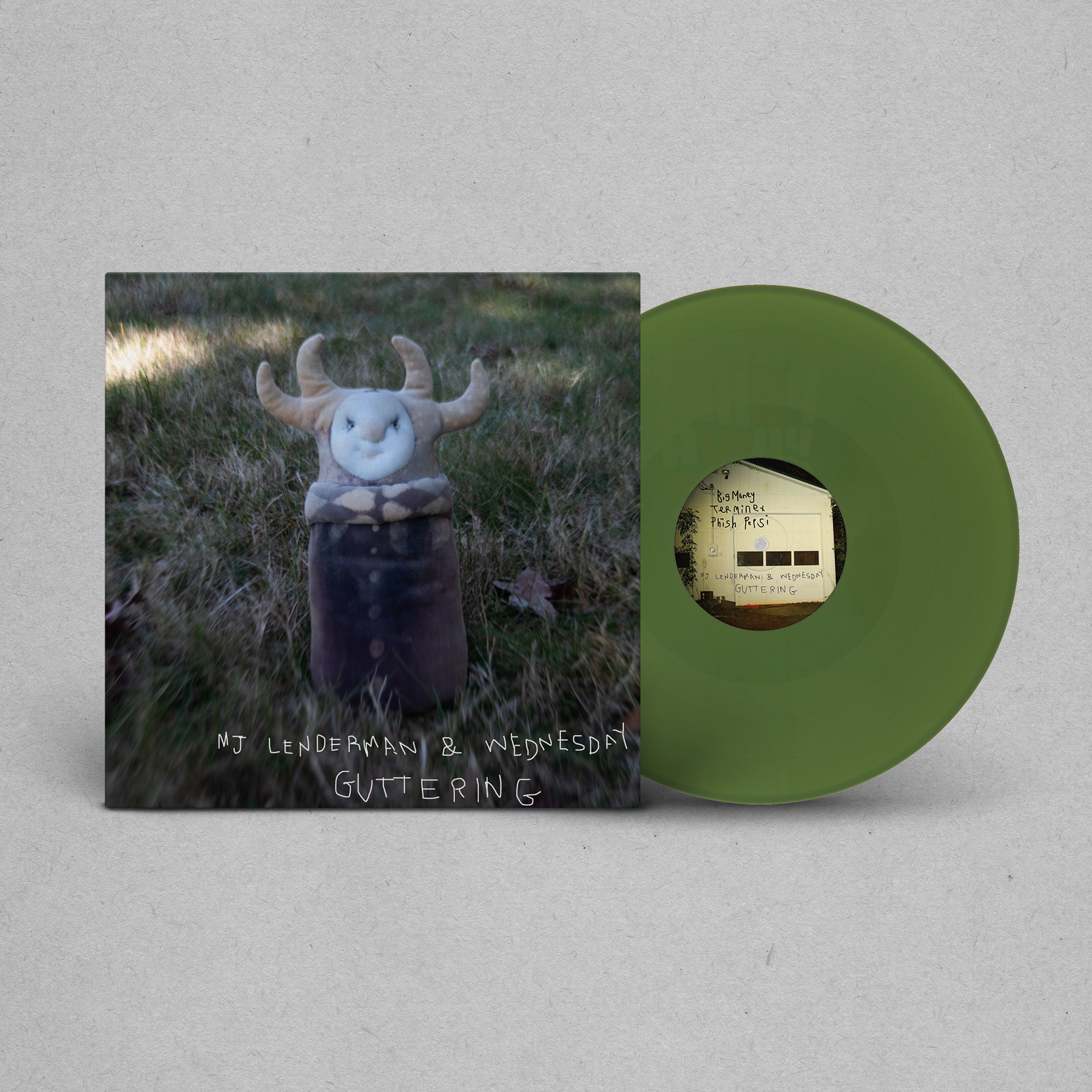 MJ LENDERMAN & WEDNESDAY 'GUTTERING' EP (Olive Green Vinyl)