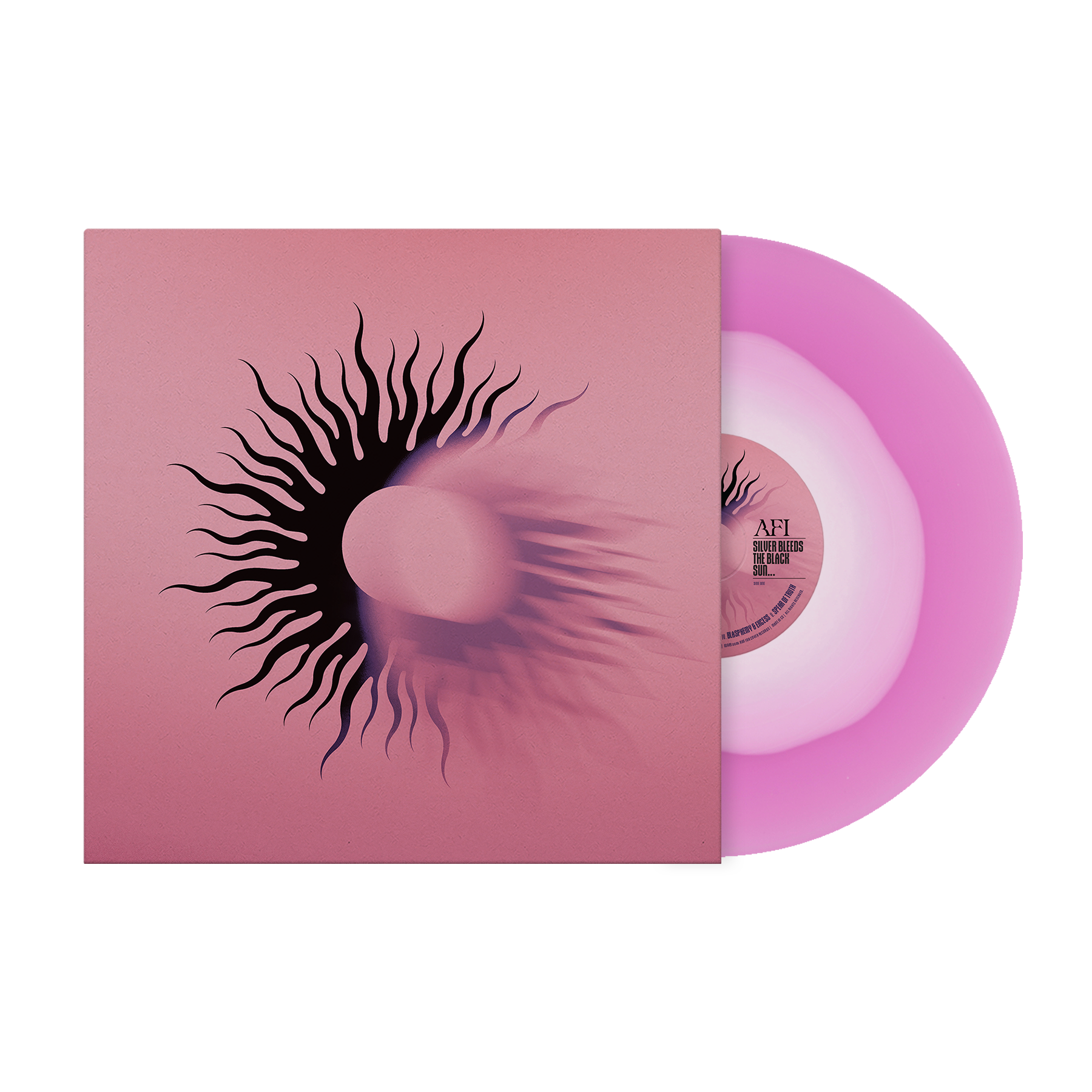 AFI ‘SILVER BLEEDS THE BLACK SUN…’ LP (White & Violet Vinyl)