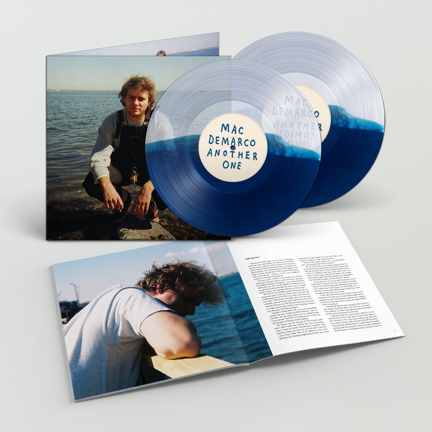 MAC DEMARCO 'ANOTHER ONE' 2LP (10th Anniversary, Clear & Blue Far Rockaway Vinyl)