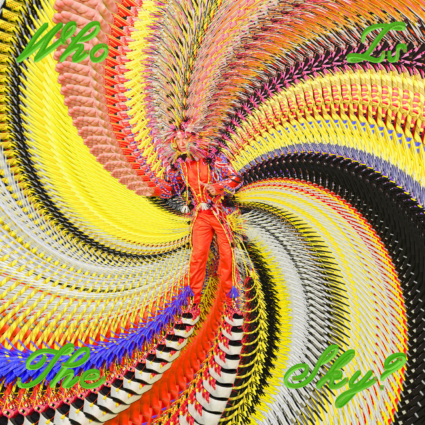 DAVID BYRNE 'WHO IS THE SKY?' LP (Apple Green Vinyl)