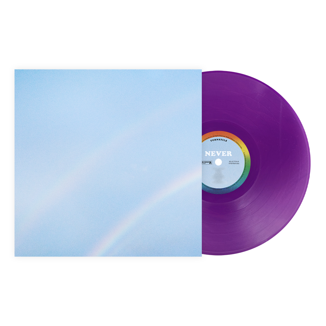 TURNSTILE 'NEVER ENOUGH' LP (Periwinkle Vinyl) TURNSTILE 'NEVER ENOUGH' LP (Periwinkle Vinyl)