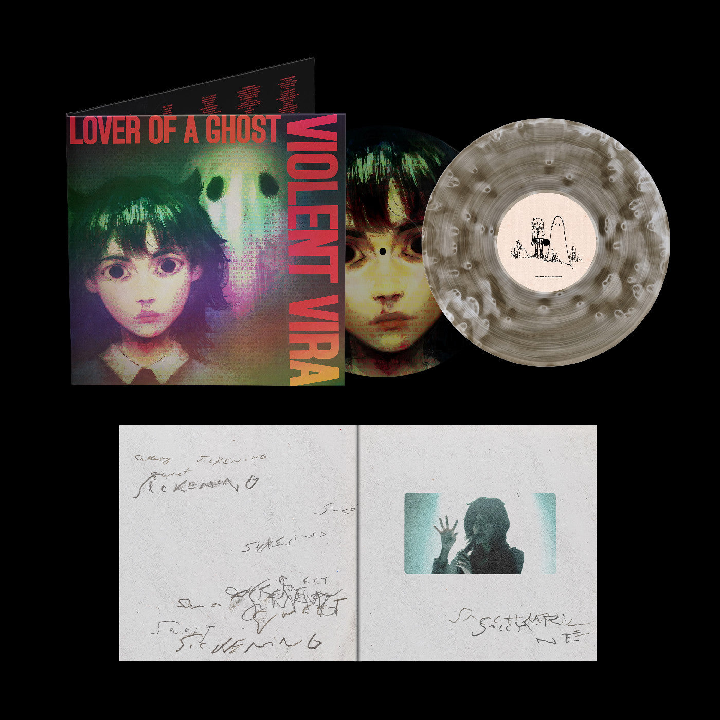 VIOLENT VIRA 'LOVER OF A GHOST' 2LP (Deluxe, Picture Disc & Ghostly Vi