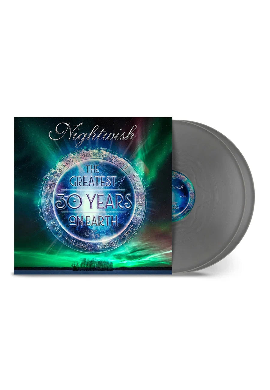 NIGHTWISH 'THE GREATEST 30 YEARS ON EARTH' 4LP + BLU-RAY BOX SET (Silver/Blue Vinyl)