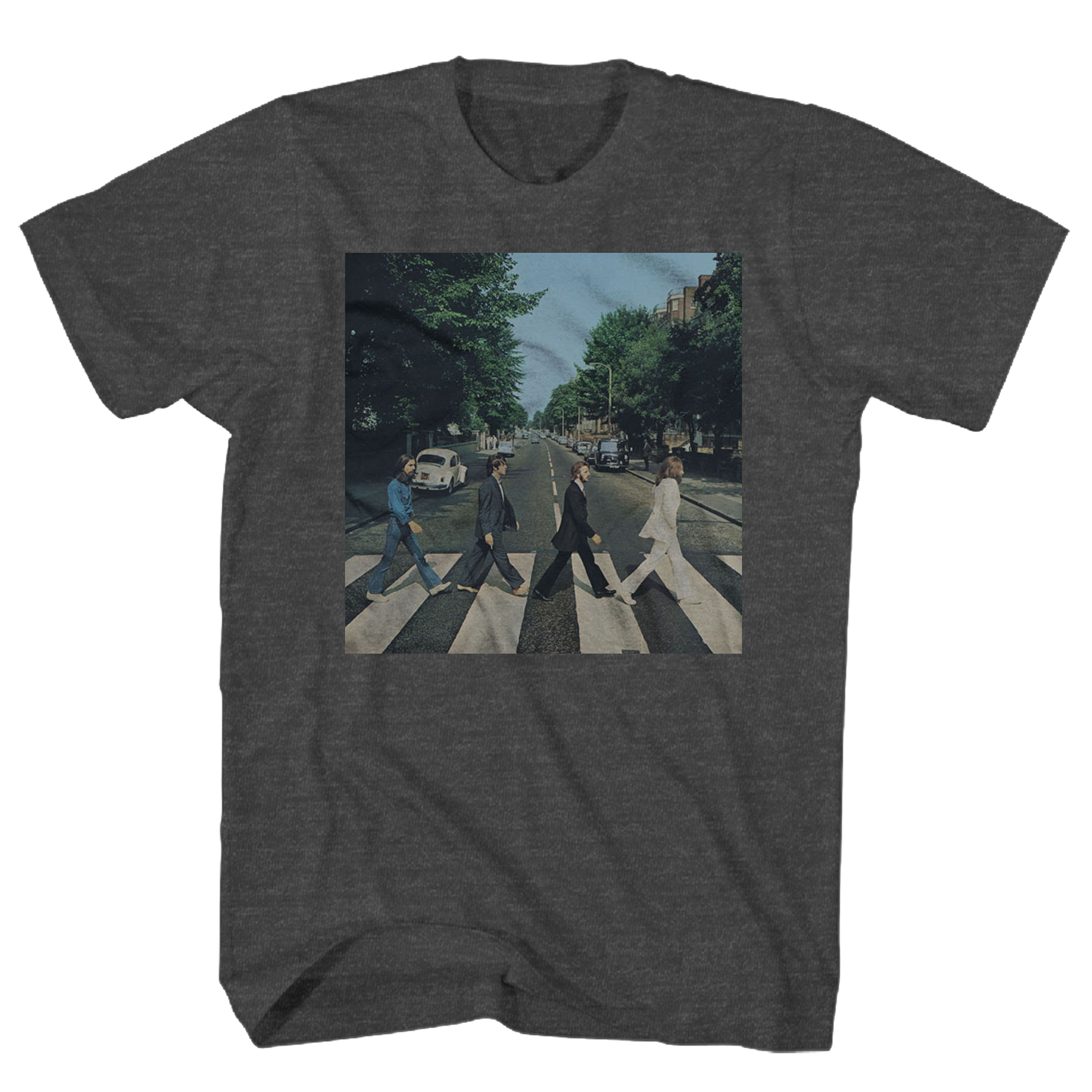 BEATLES ABBEY ROAD DARK CHARCOAL TEE
