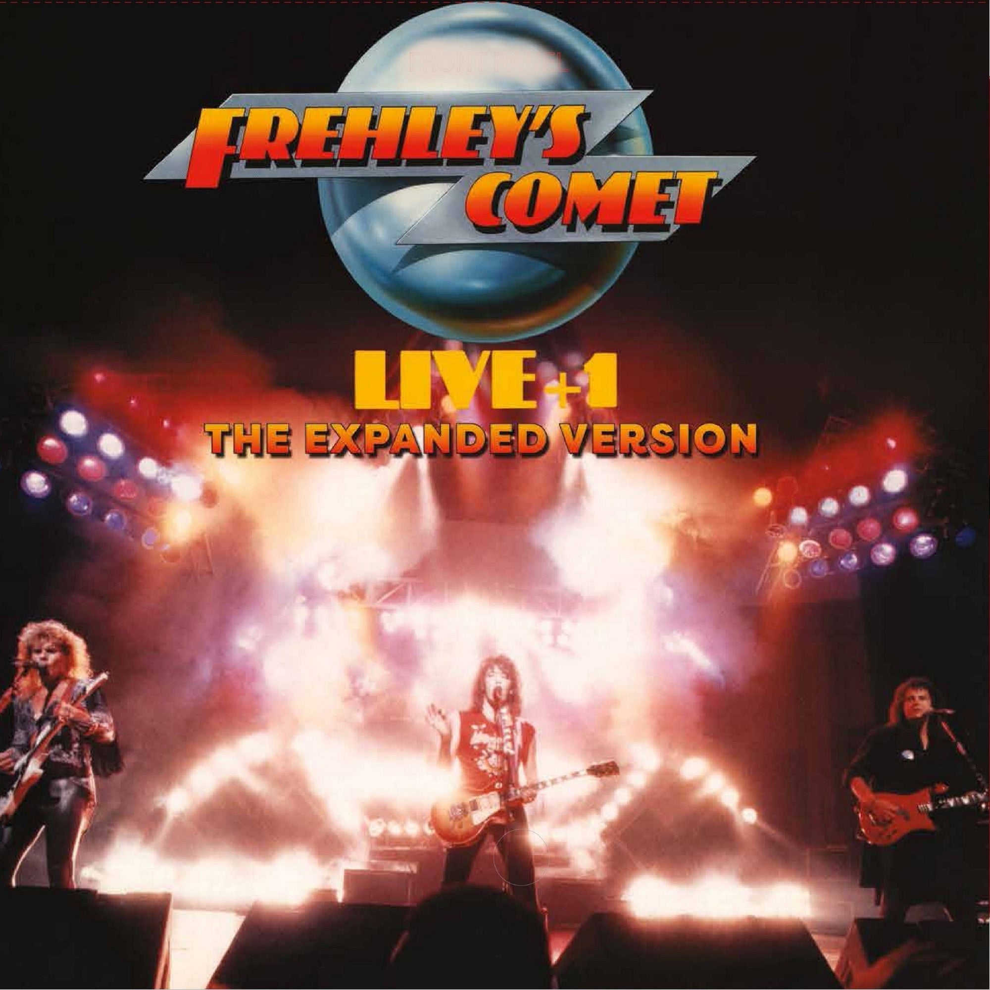 FREHLEY'S COMET 'LIVE+1 - THE EXPANDED VERSION' LP (Limited Edition, Burgundy & Black Swirl Vinyl)