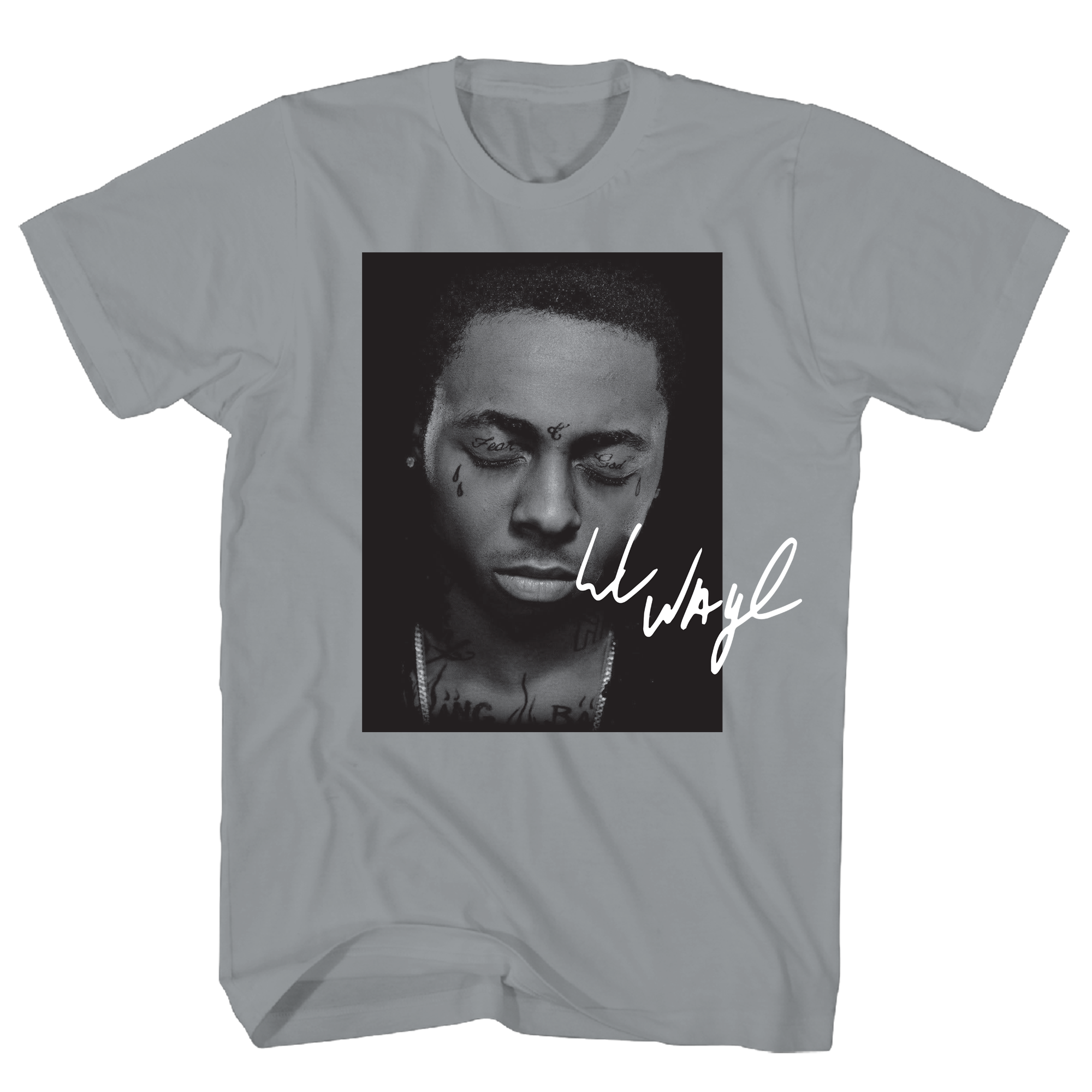 LIL WAYNE BEST WRAPPER PHOTO GRAVEL T-SHIRT