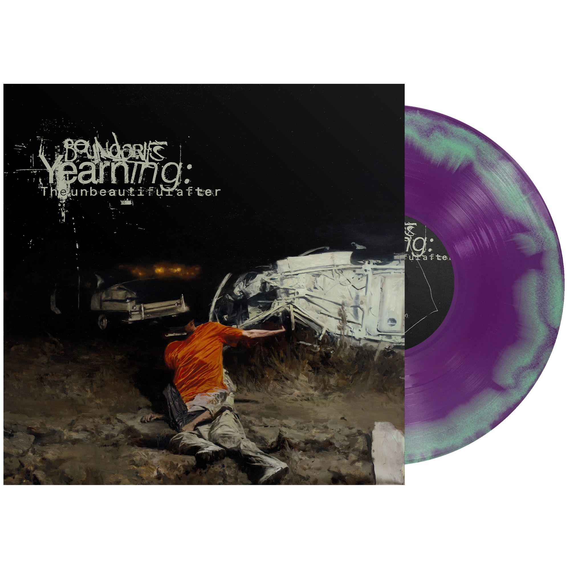 BOUNDARIES ‘YEARNING: THE UNBEAUTIFUL AFTER’ LP (Neon Violet & Mint Green A-Side/B-Side Vinyl)
